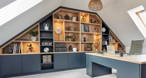 bespoke carpentry in loft office