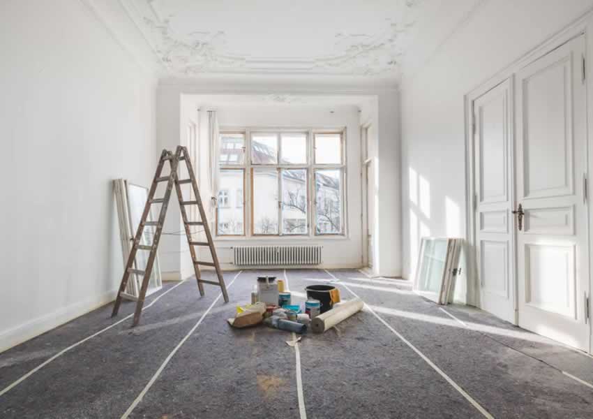 painting decorating room