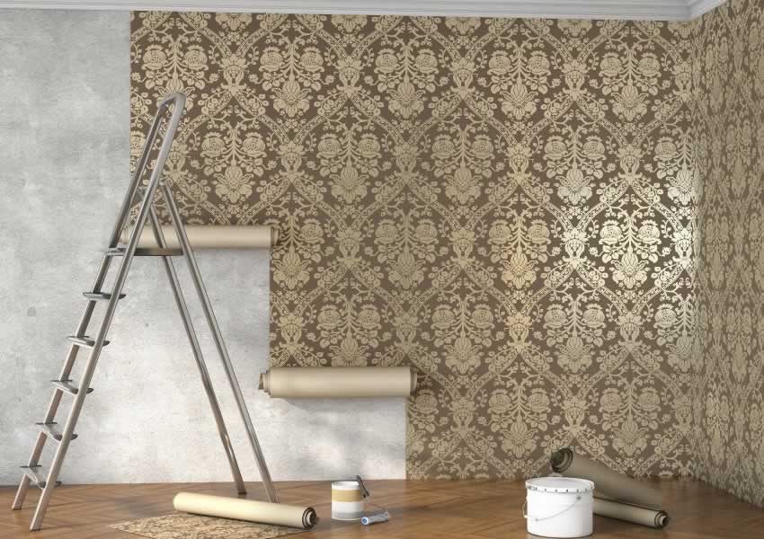 wallpapering
