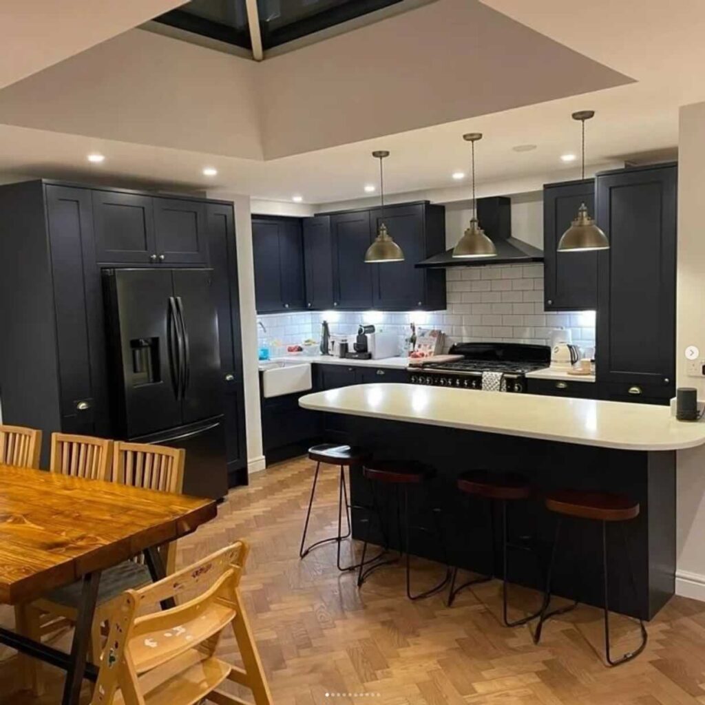 new kitch extensino skylight
