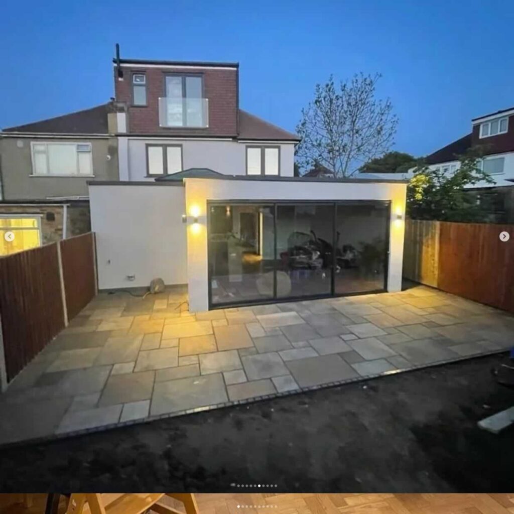 new rear extension complete 1